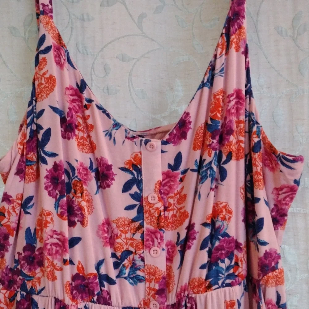 NWOT Torrid Super Soft Button Midi Dress Size 3 - Picture 3 of 8